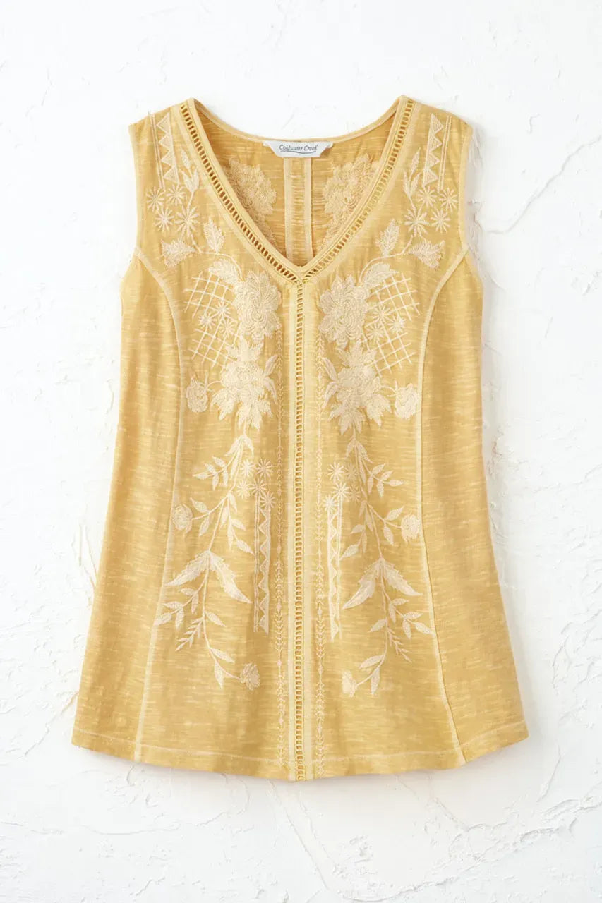 Sweetwater Embroidered Tank