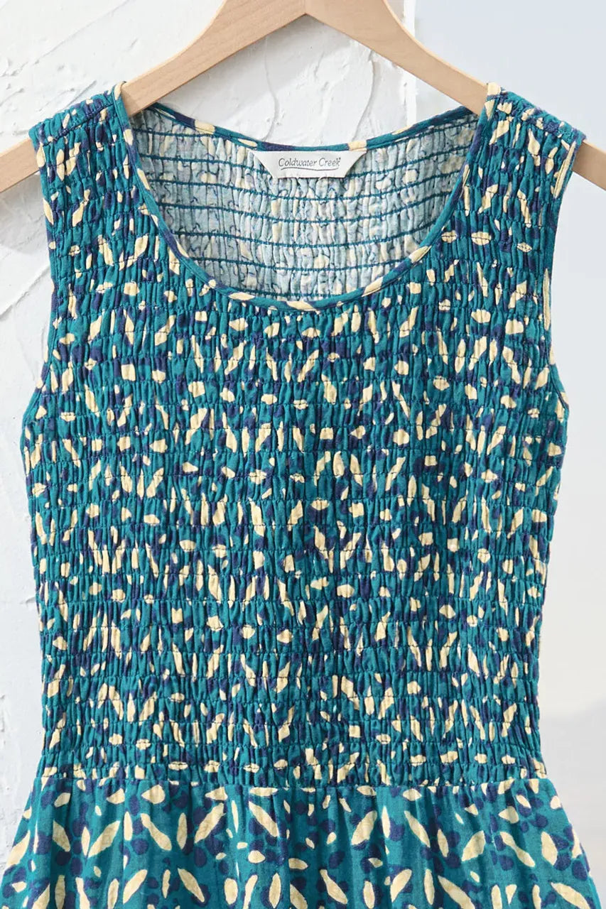 Batik Dreams Smocked Gauze Dress