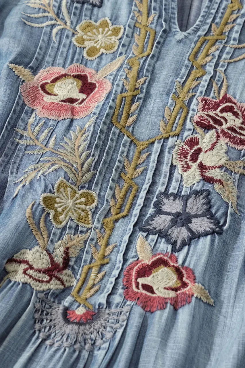 Mountain Flora TENCELTM Dress