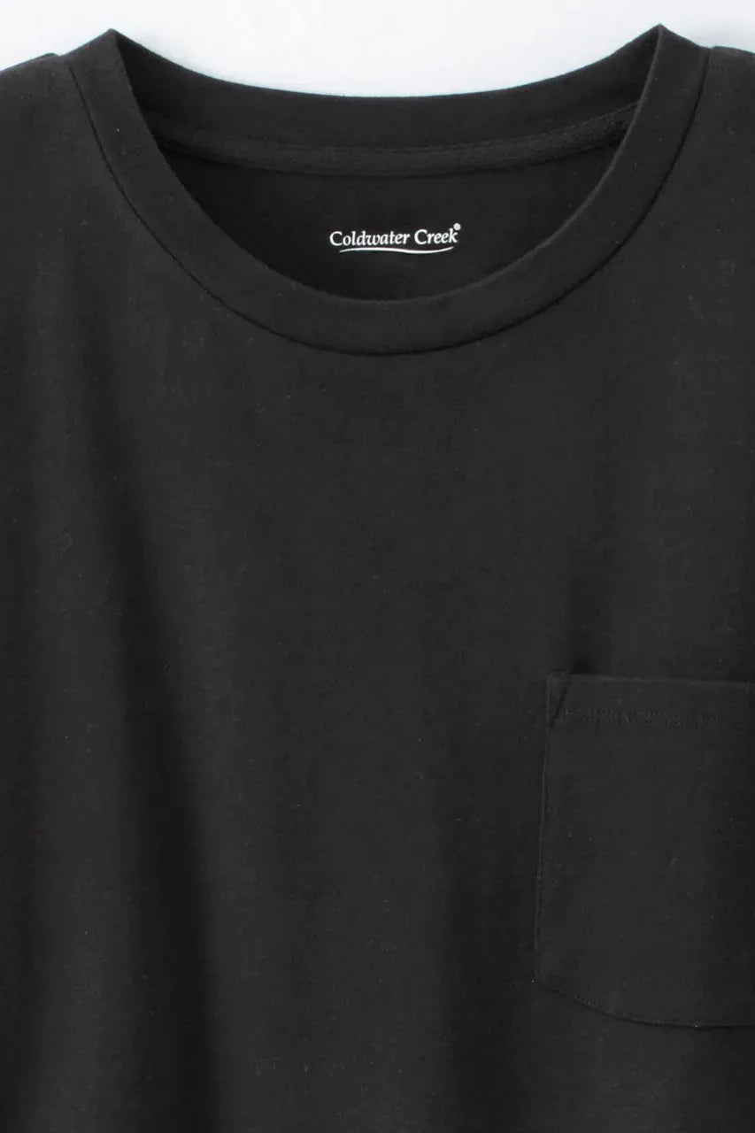 #BestCottonTM Boxy Pocket Tee