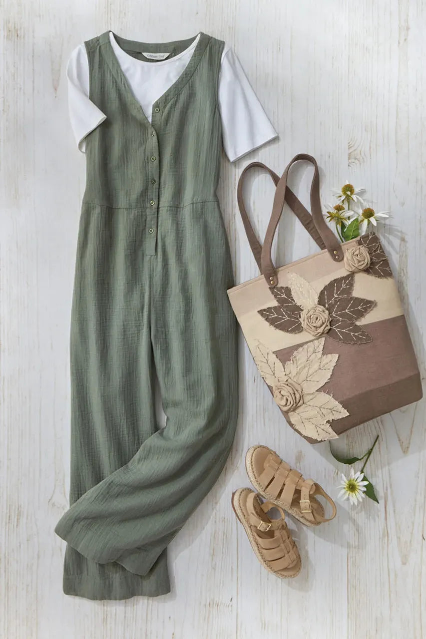 Summer Breeze Gauze Jumpsuit
