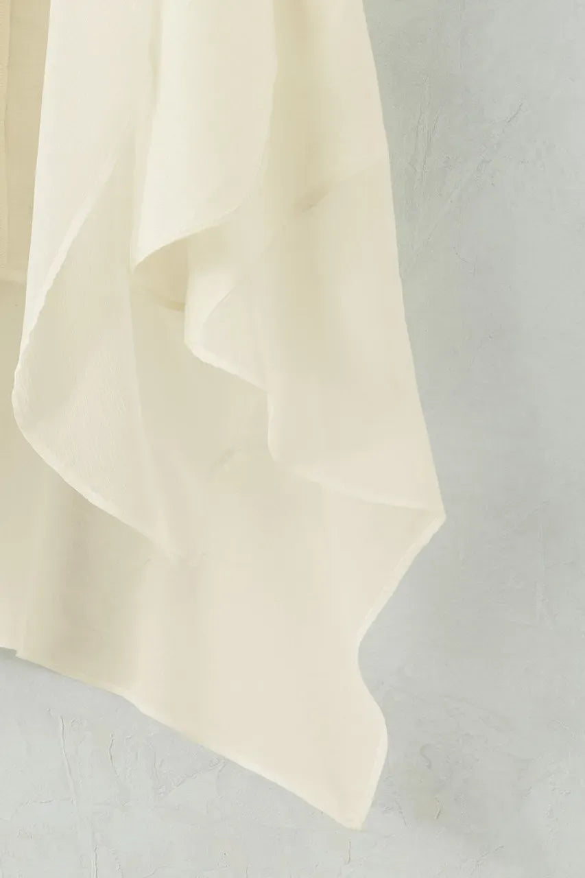 Layered Linen Topper