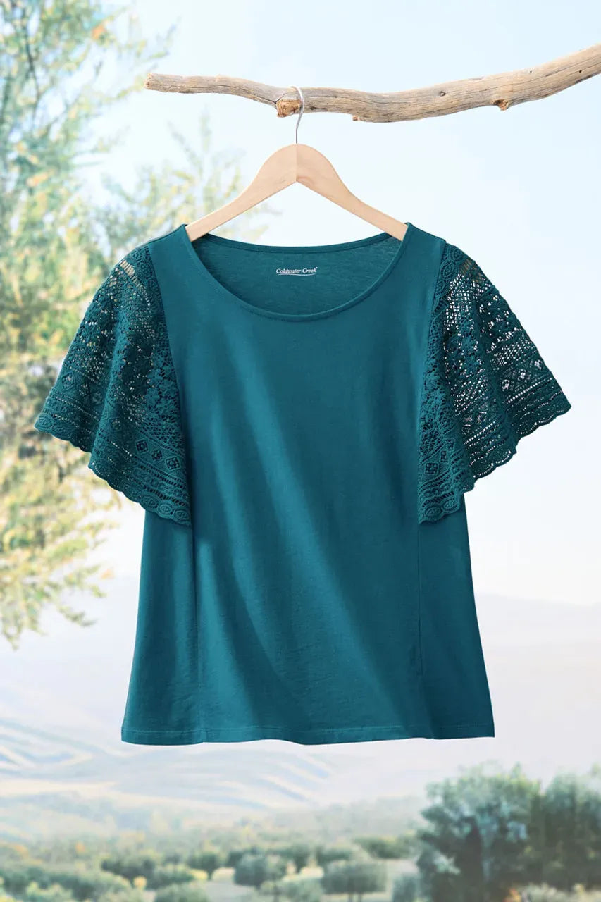 Gracious Lace Top
