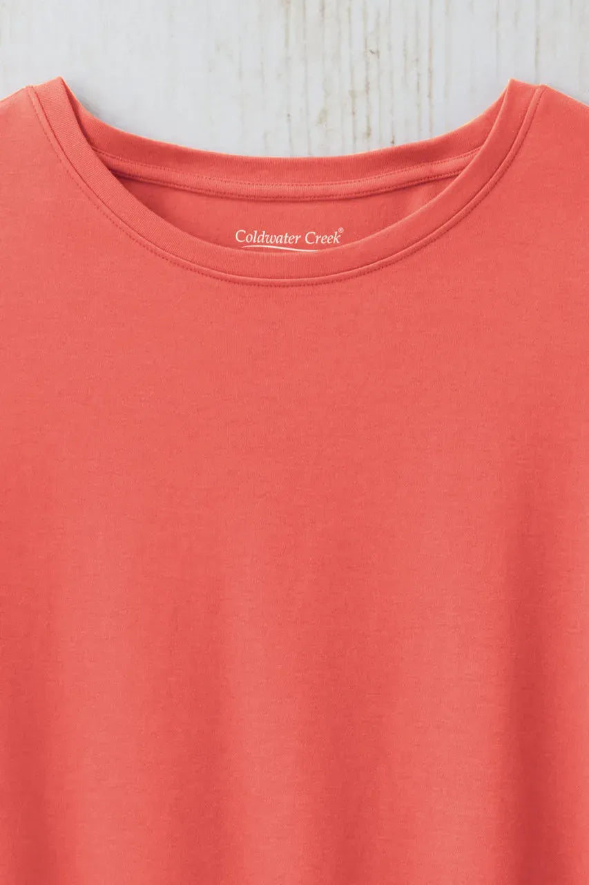 #BestCottonTM Side-Button Tunic