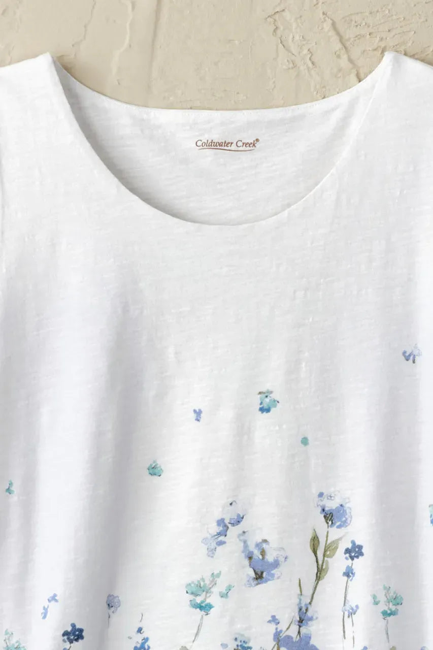 Joy of Flowers Knit Tunic