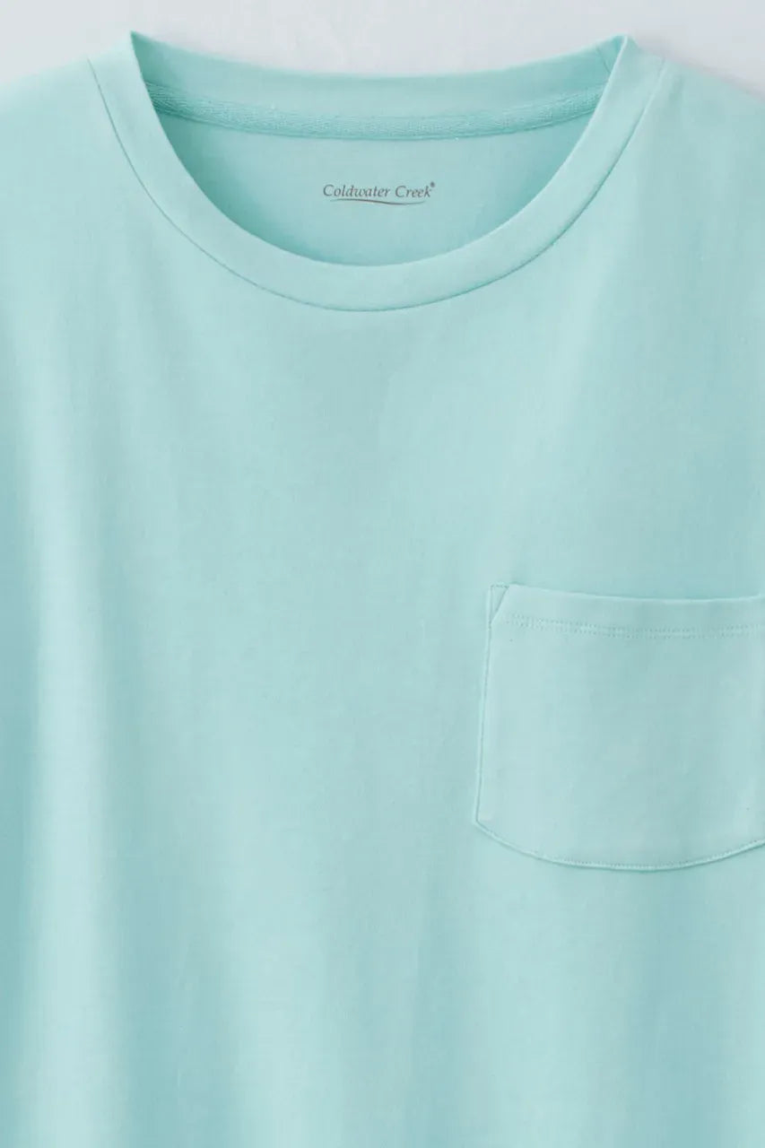 #BestCottonTM Boxy Pocket Tee