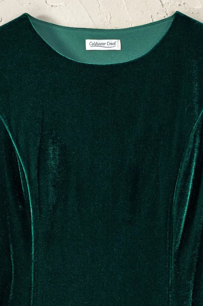 Stretch Velvet Dress