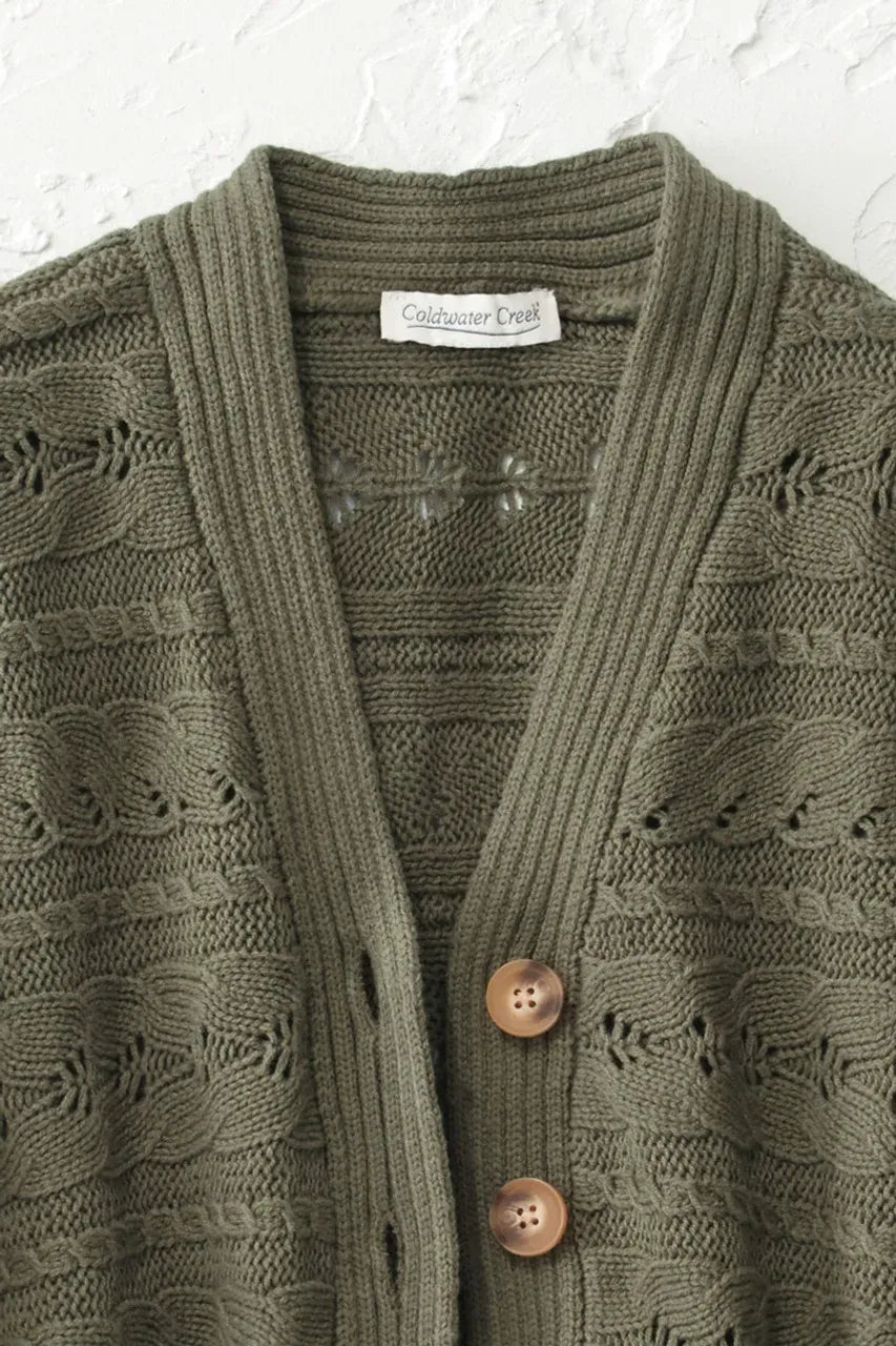 Cable Twist Shrug