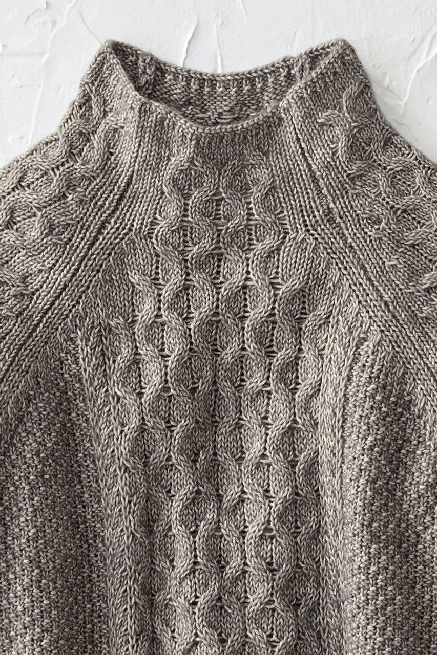 Honeycomb Pullover Sweater