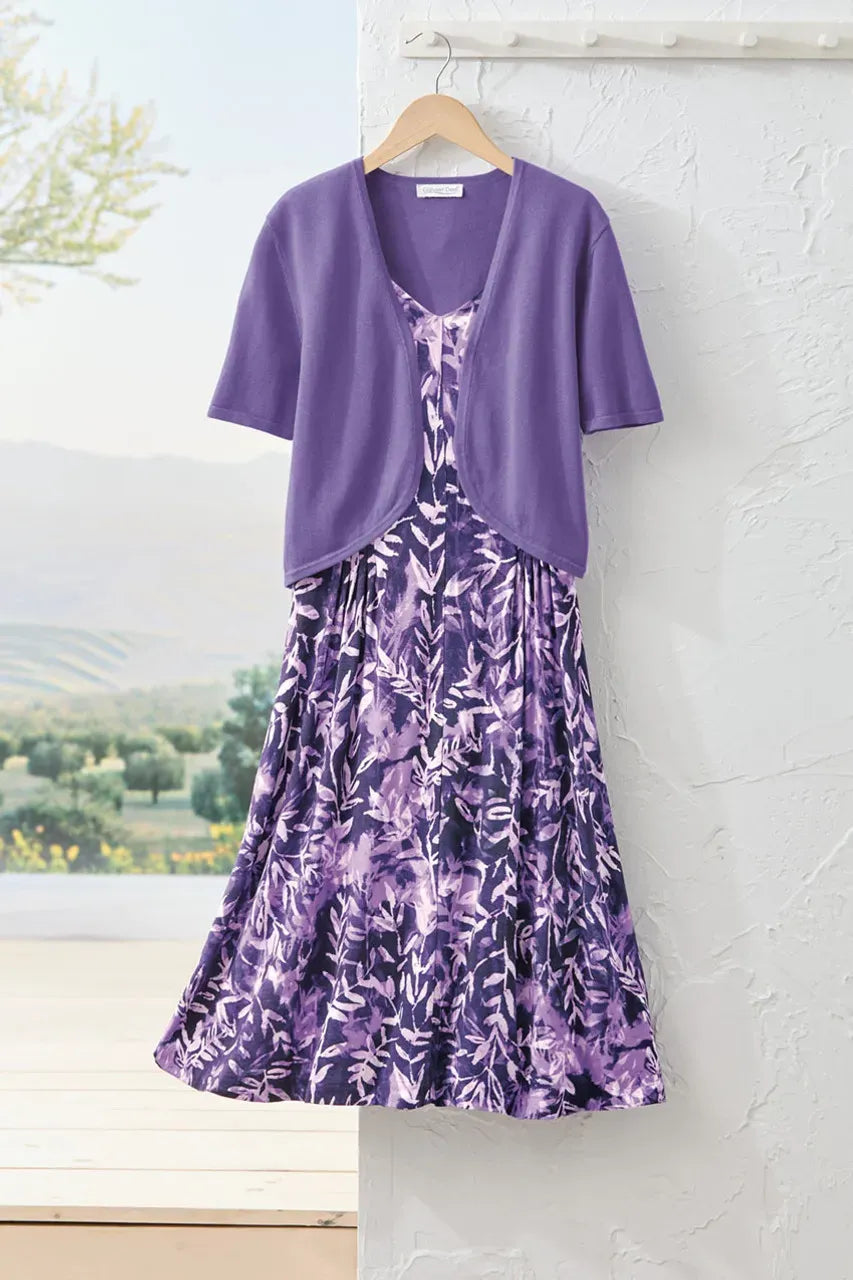 Botanical Muse Knit Dress