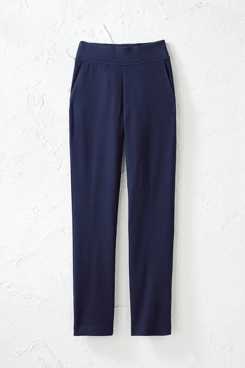 Endless Comfort Slim Leg Pants with Pockets