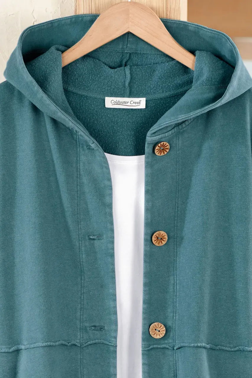 Fleece Swing Cardigan