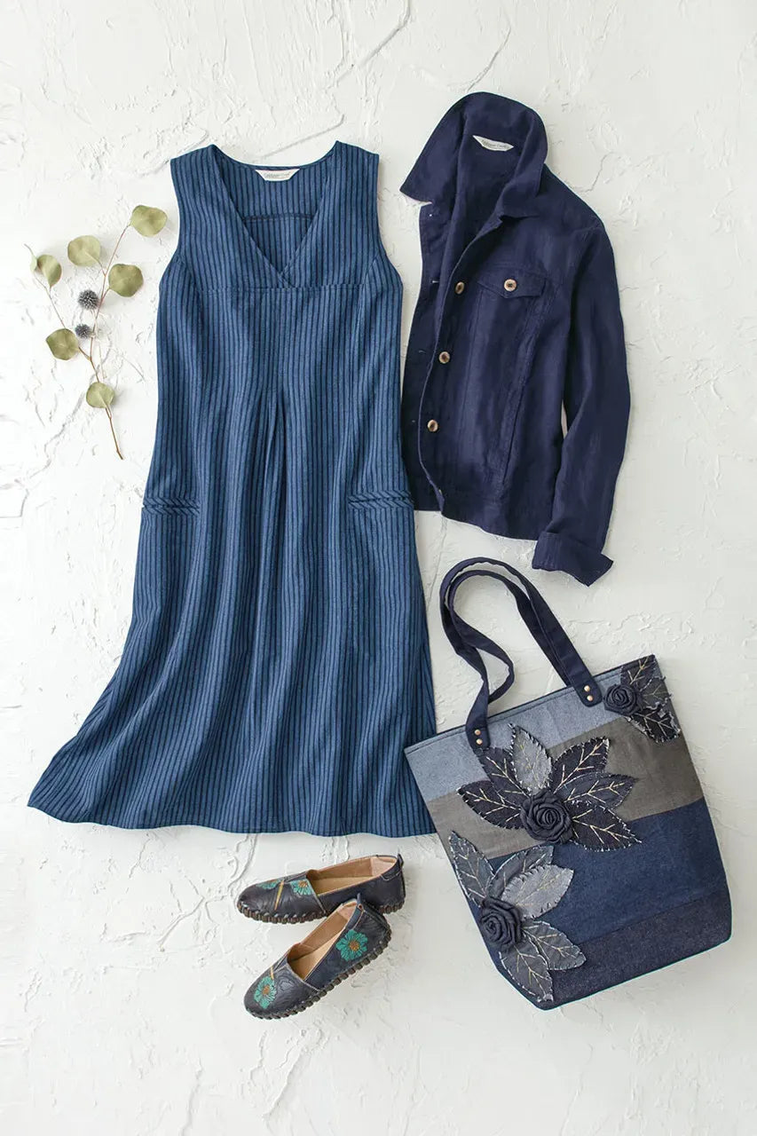 Saturday Plans Stripe Dress