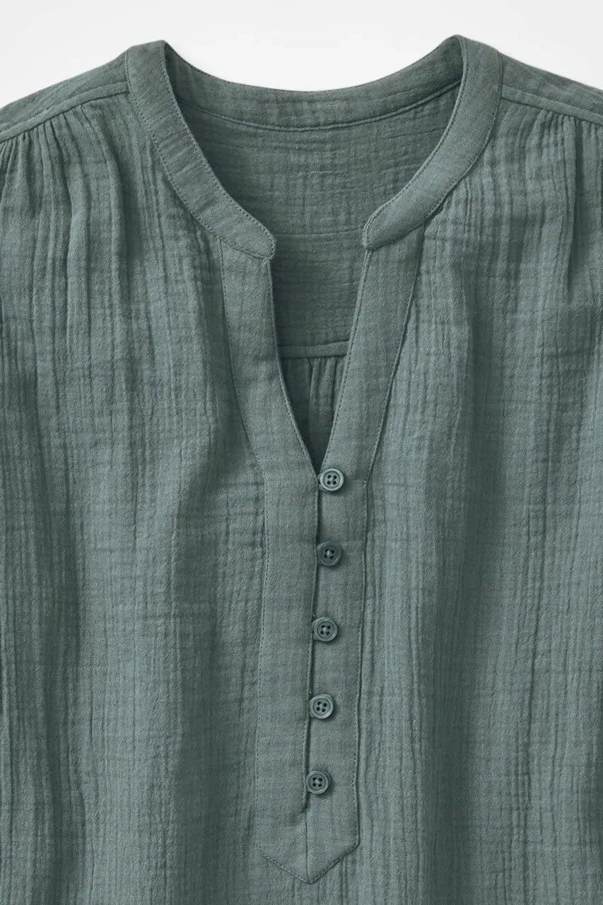 Summer Breeze Gauze Pullover