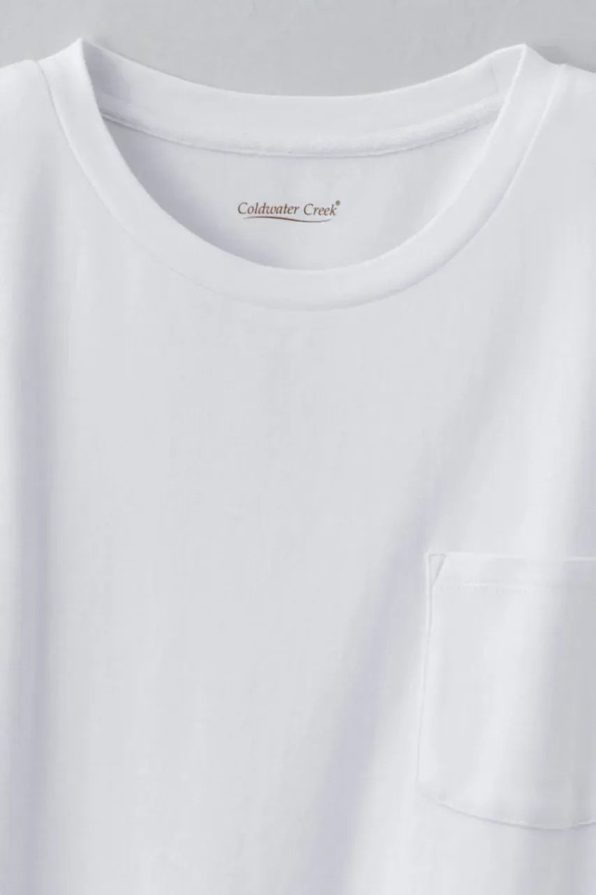 #BestCottonTM Boxy Pocket Tee