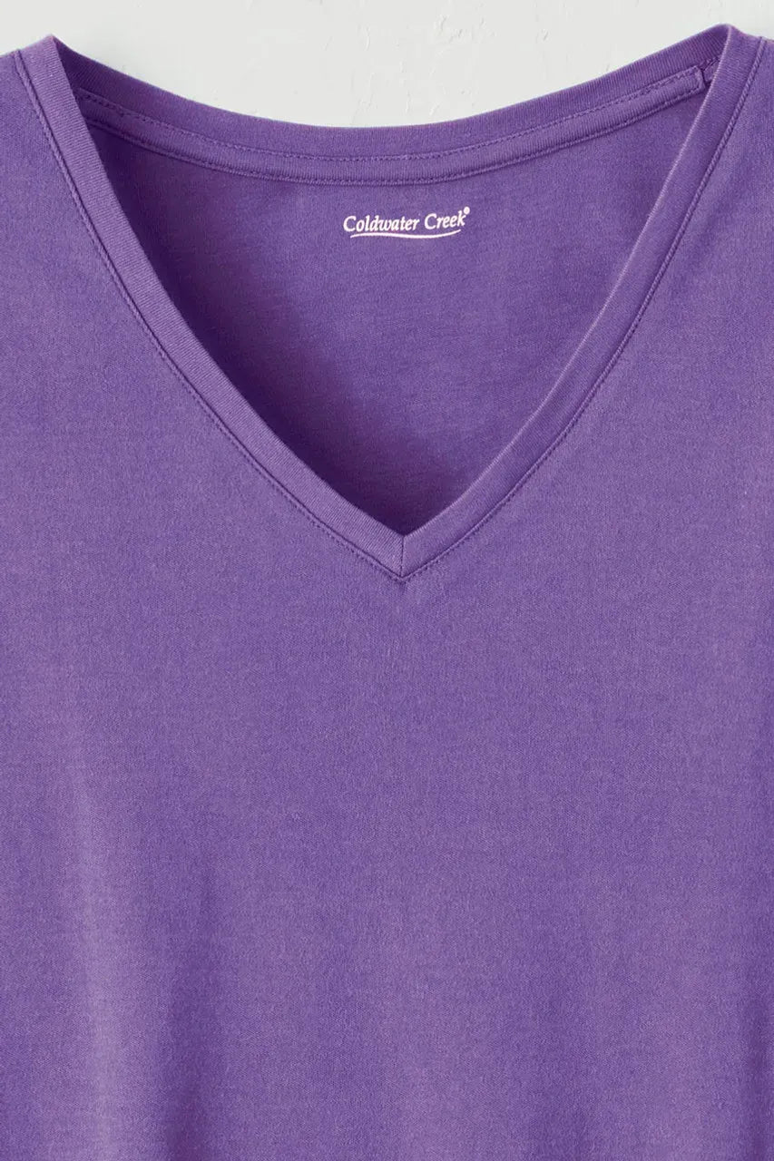 #BestCottonTM V-Neck Tee