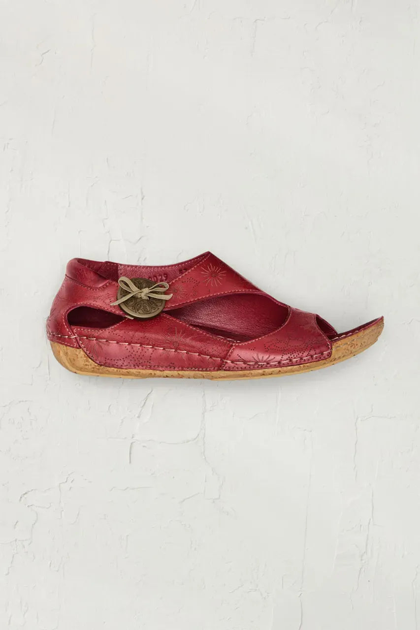 Lorelle Leather Sandals by Spring Step®