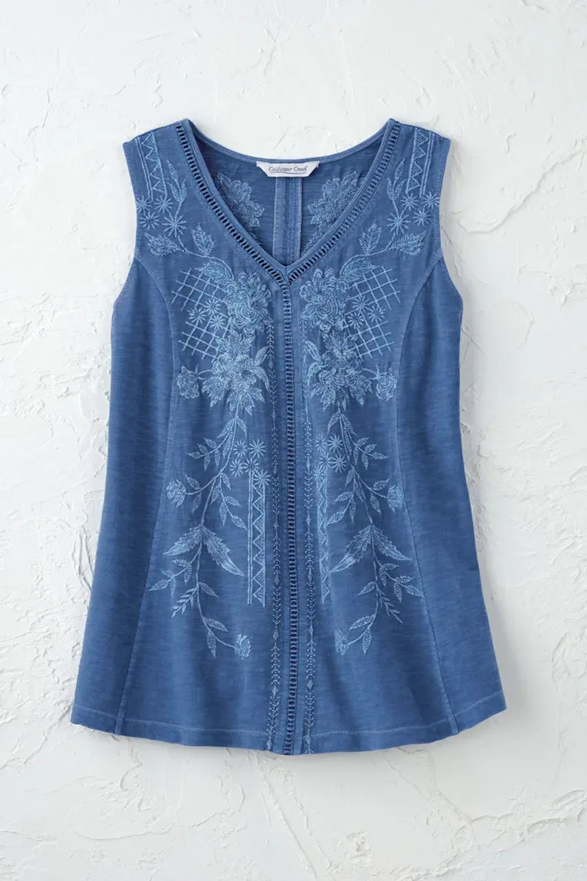 Sweetwater Embroidered Tank