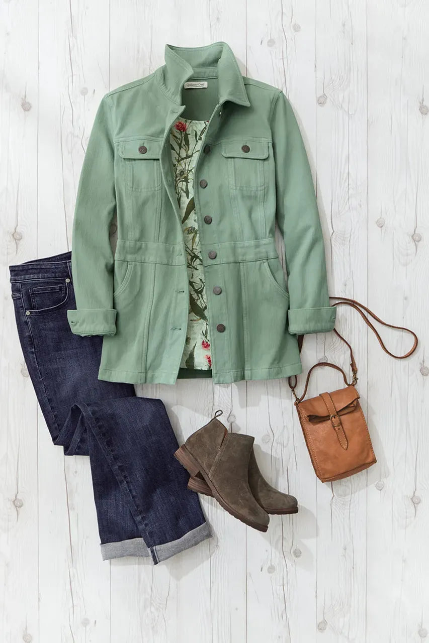 Urban Trails Knit Denim Jacket