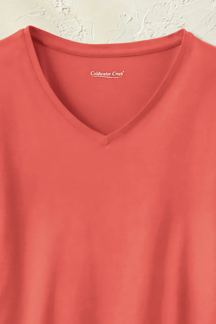 #BestCottonTM V-Neck Tee
