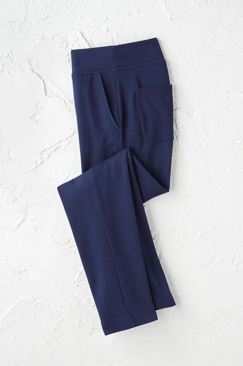 Endless Comfort Slim Leg Pants with Pockets