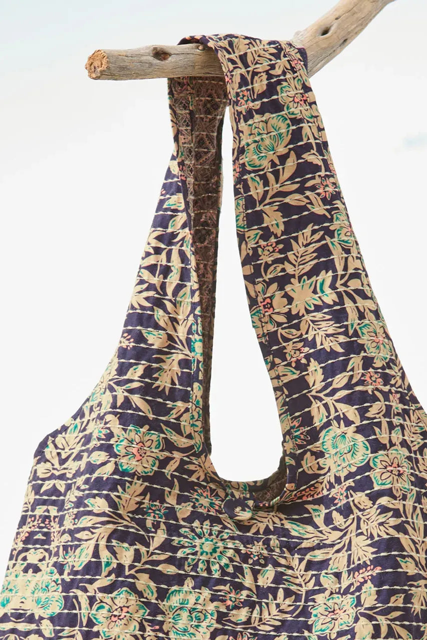 Kantha Stitch Bag
