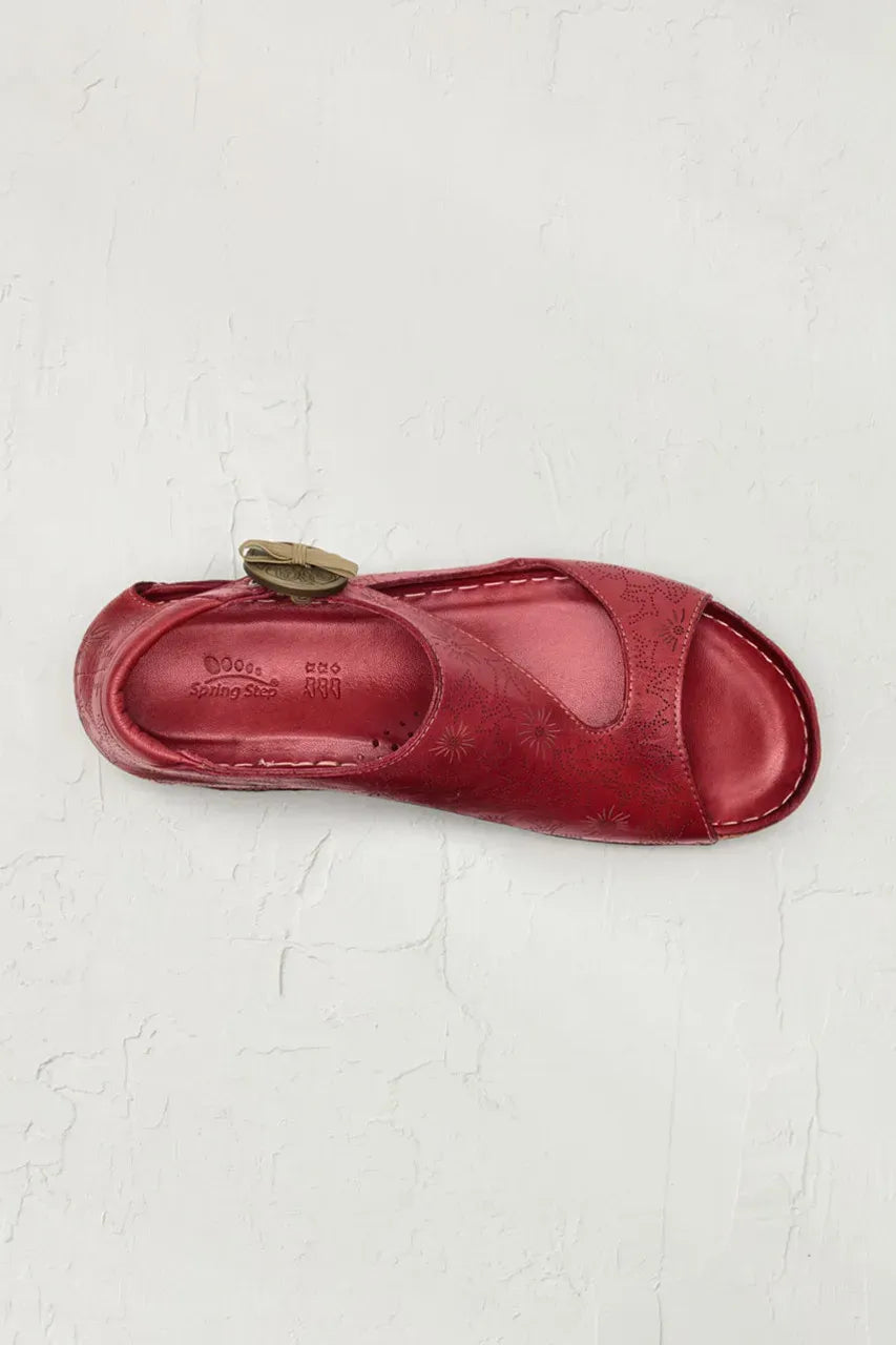 Lorelle Leather Sandals by Spring Step®