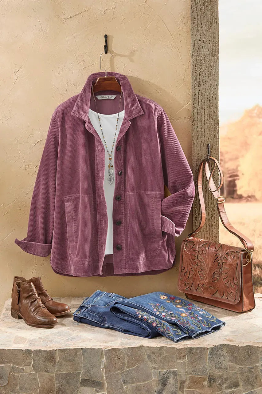 Braeburn Corduroy Shirt Jacket