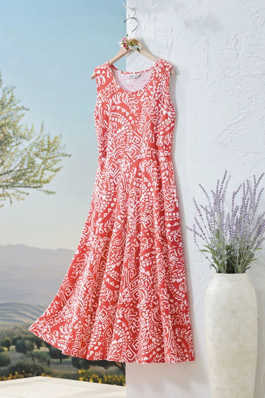 Batik Breeze Knit Dress