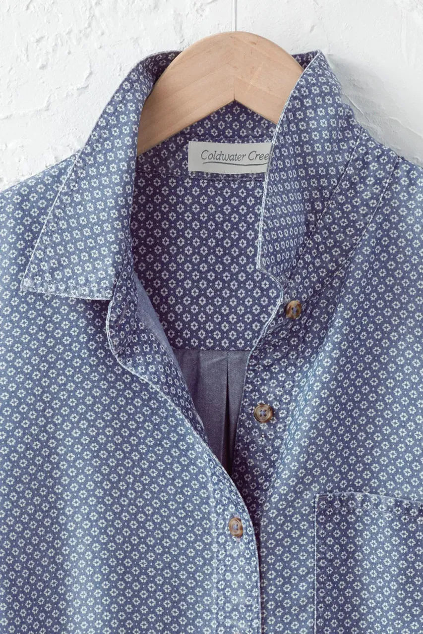 Deco Dot TENCELTM Big Shirt