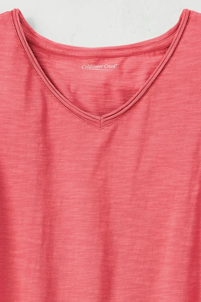 Everyday Ease Sleeveless Slub Tunic