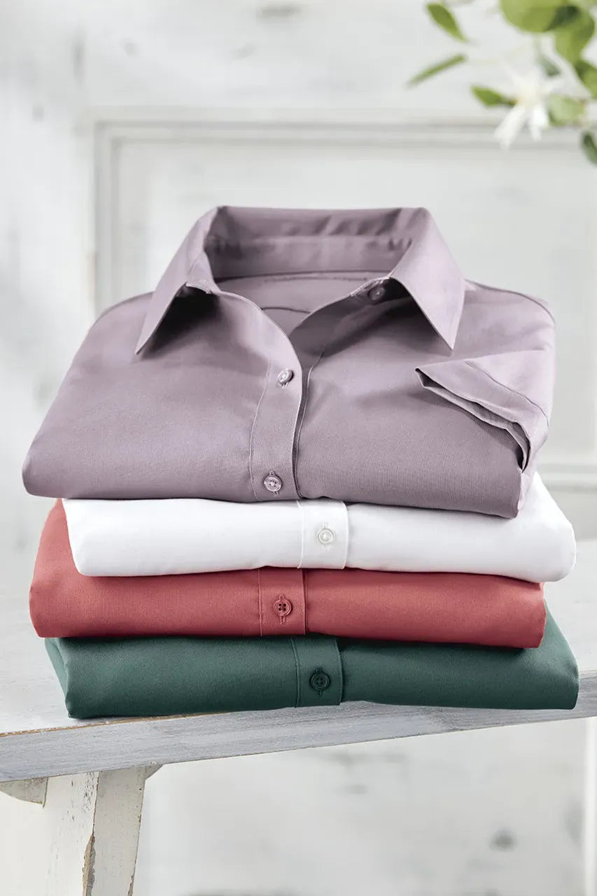 No-Iron Short-Sleeve Shirt