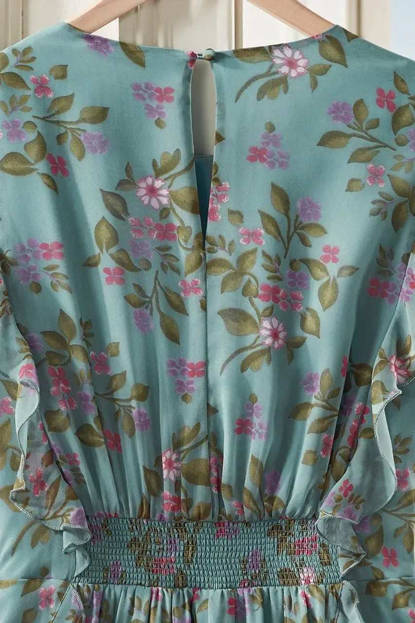 Flutter of Florals Dress