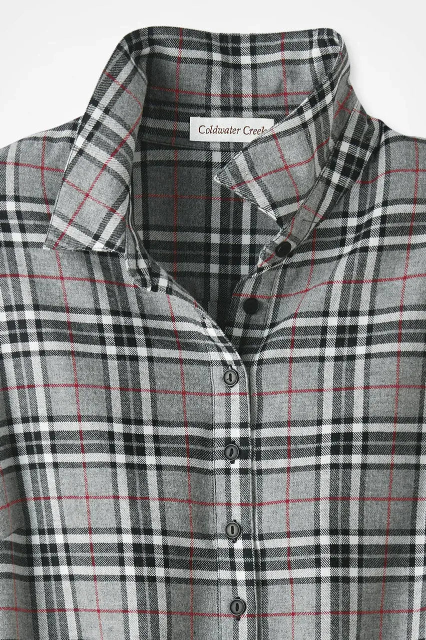 Alpine Celebration Plaid Tunic