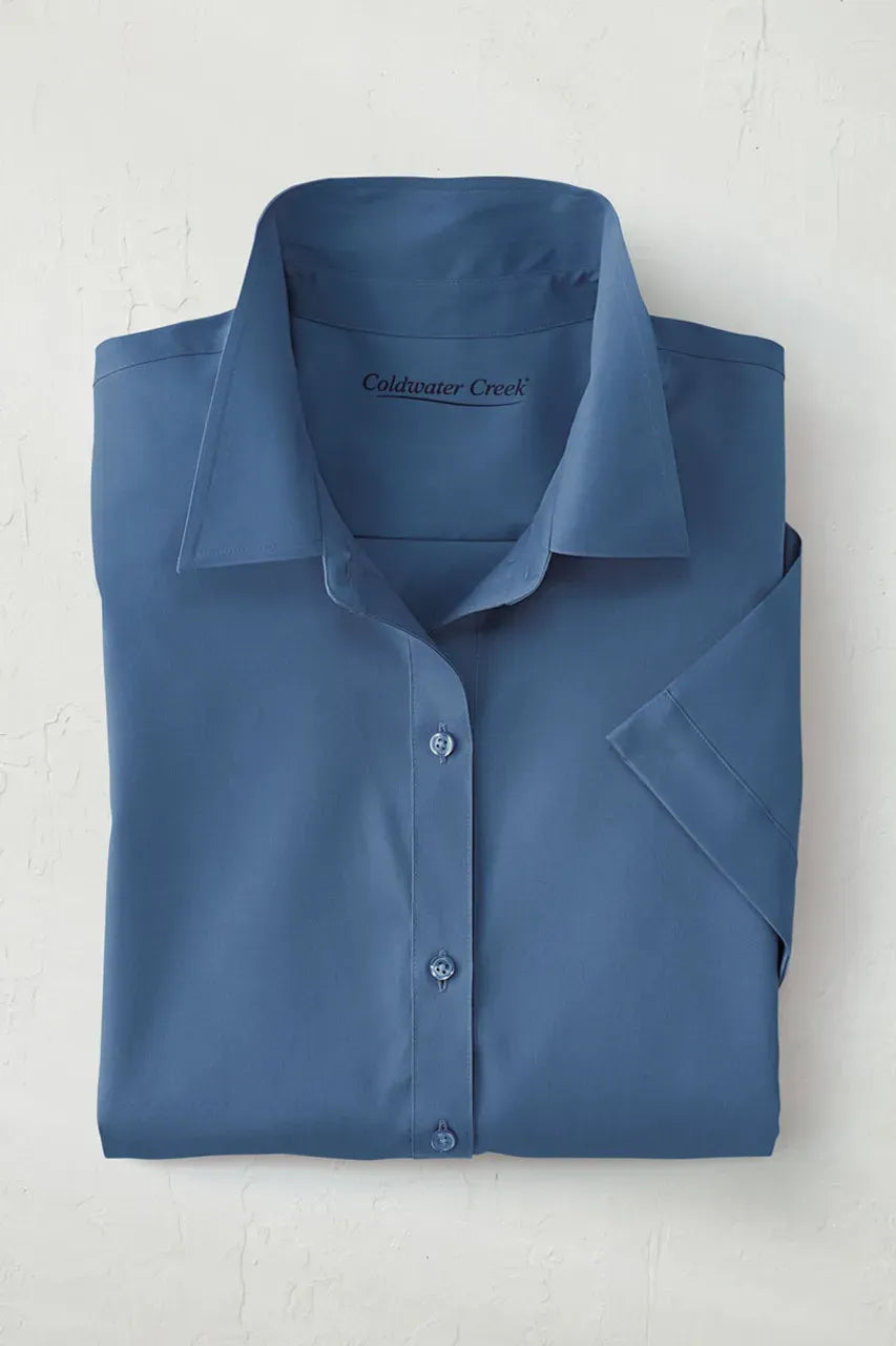 No-Iron Short-Sleeve Shirt