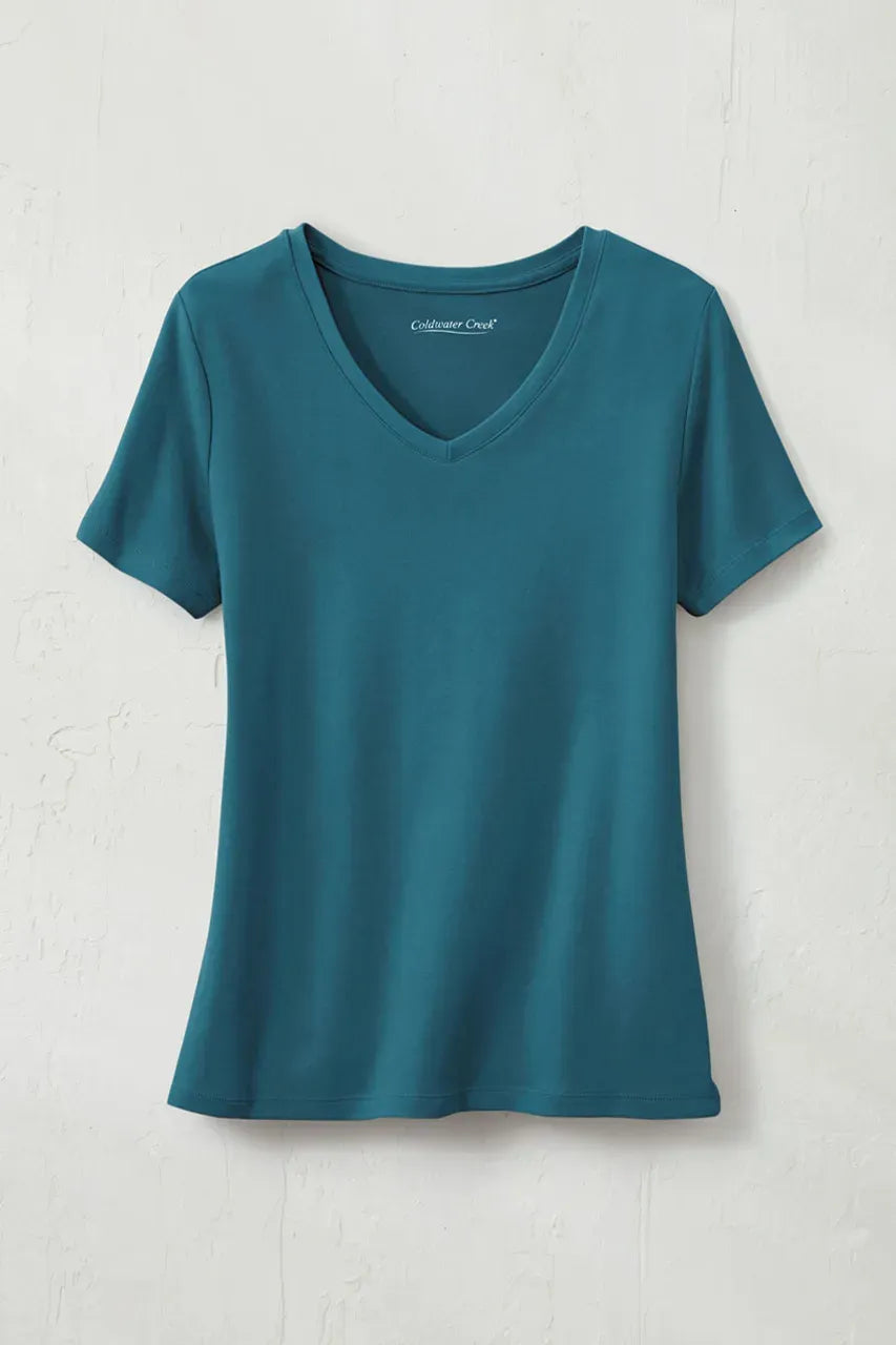 #BestCottonTM V-Neck Tee