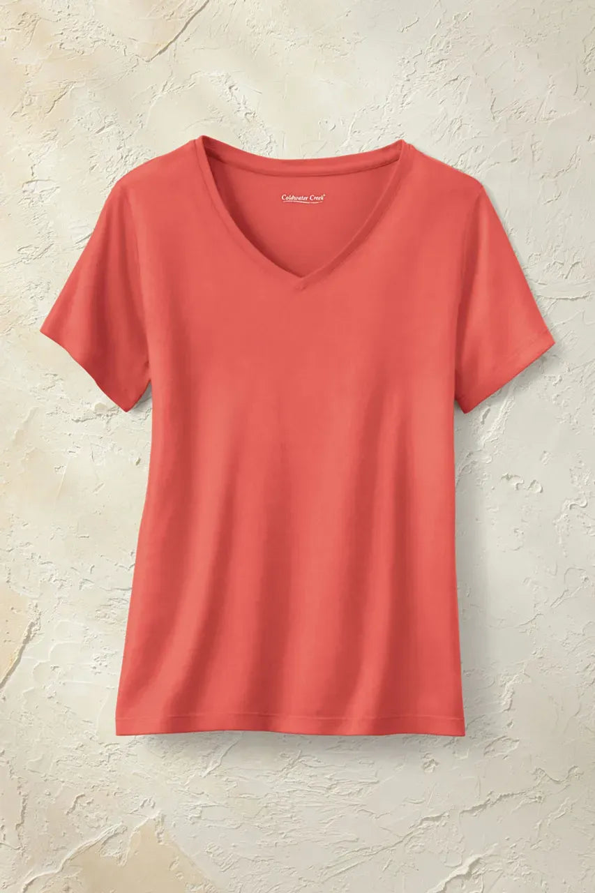 #BestCottonTM V-Neck Tee