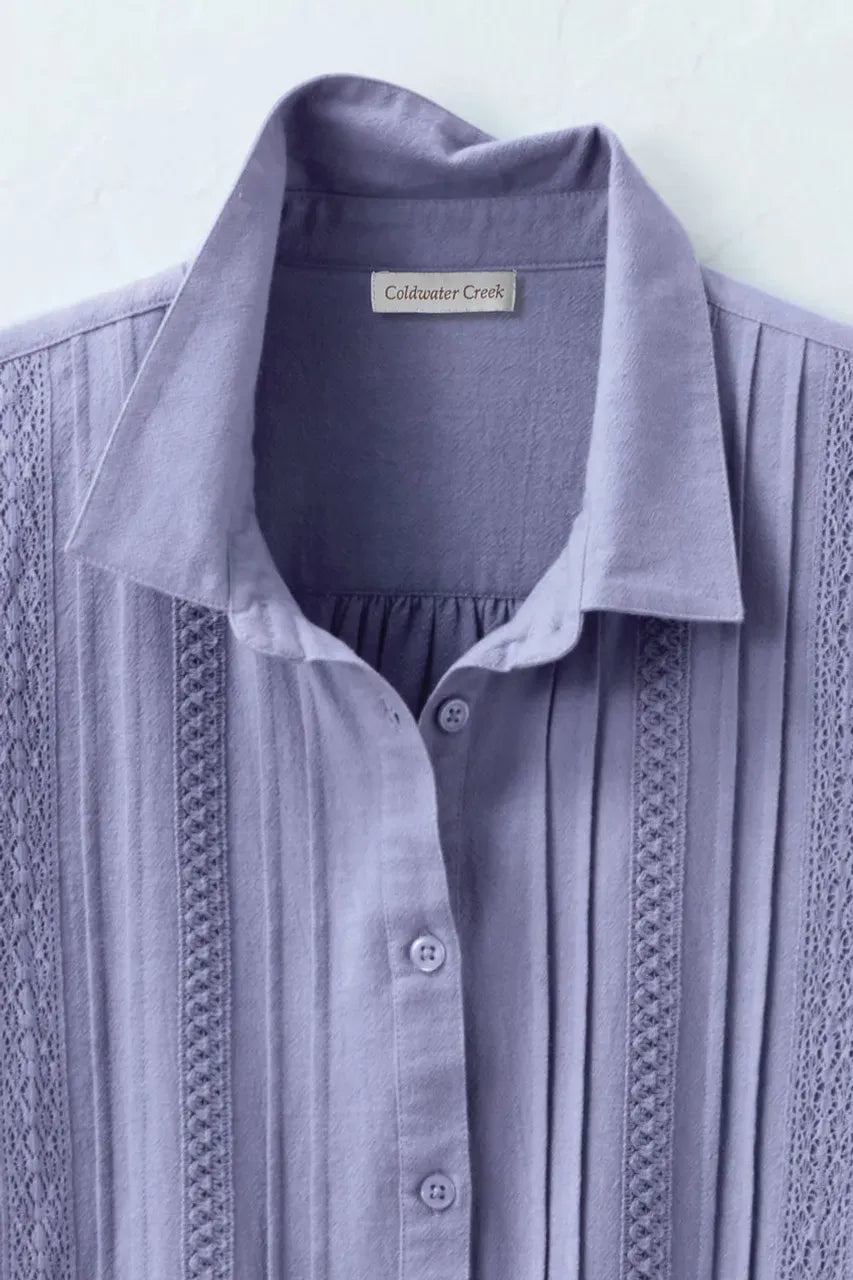 Summer Light Button-Front Tunic