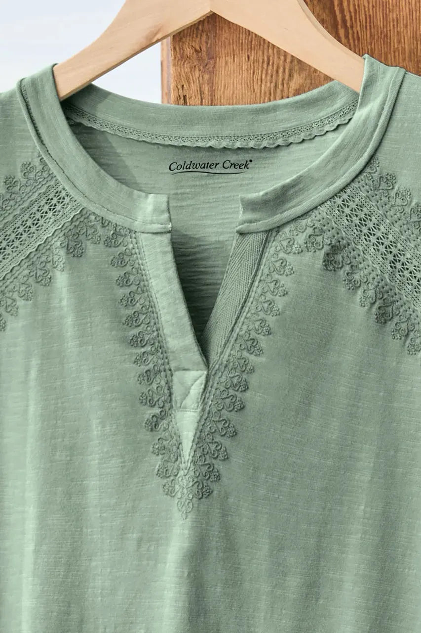 Ridgeway Embroidered Top