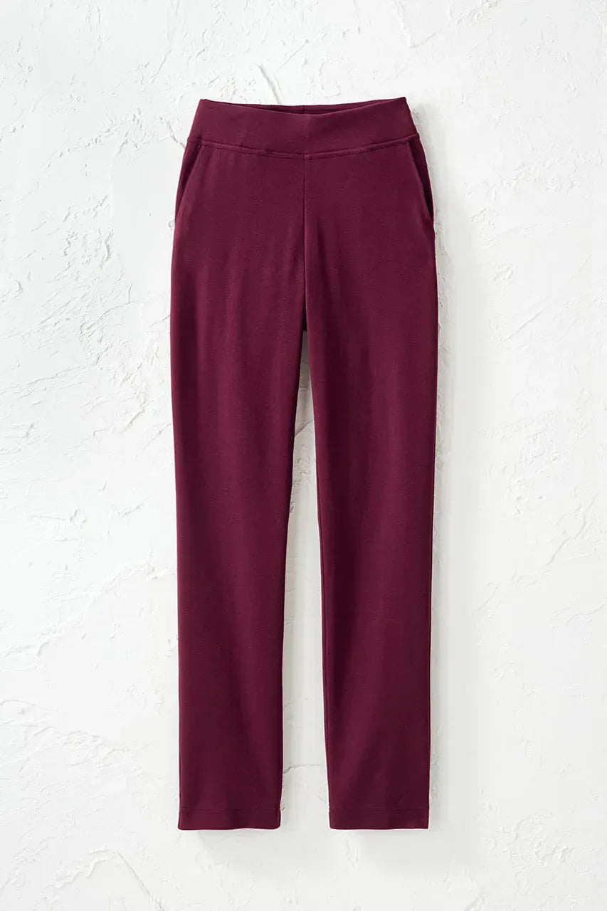 Endless Comfort Slim Leg Pants with Pockets