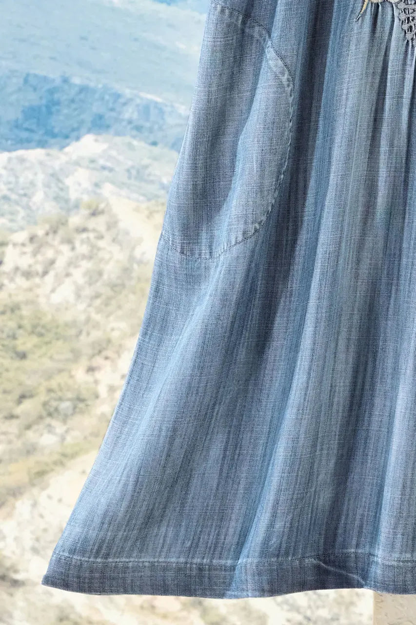 Mountain Flora TENCELTM Dress