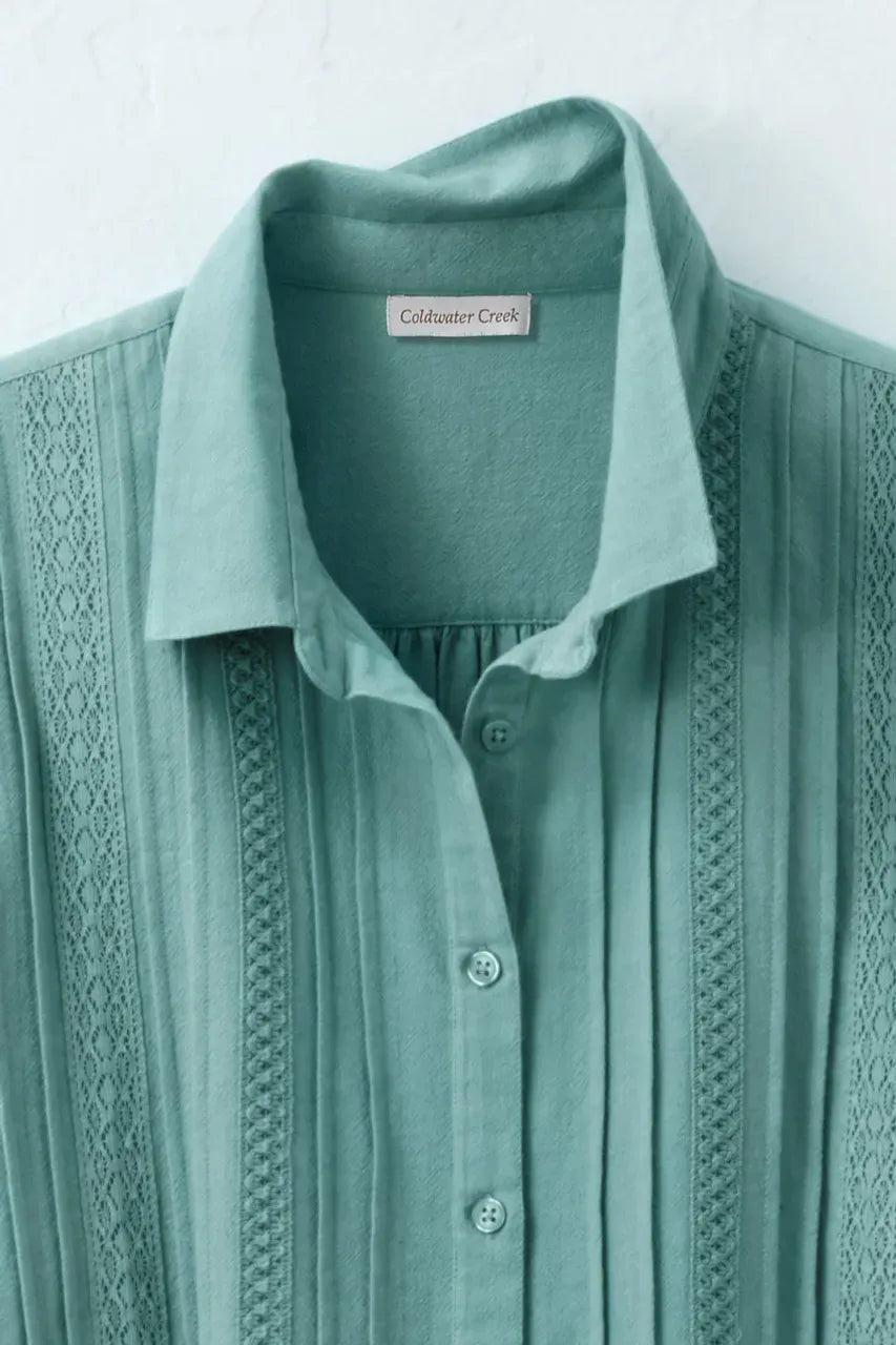 Summer Light Button-Front Tunic