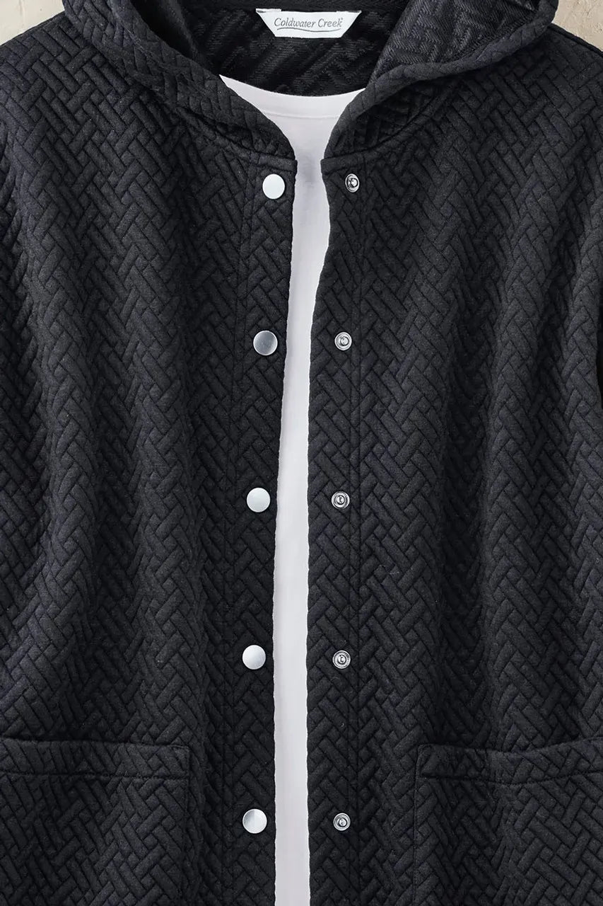 Cap-Sleeve Quilted Vest