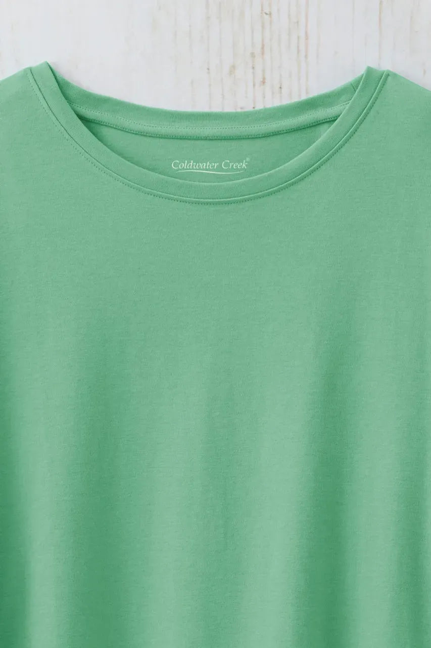 #BestCottonTM Side-Button Tunic