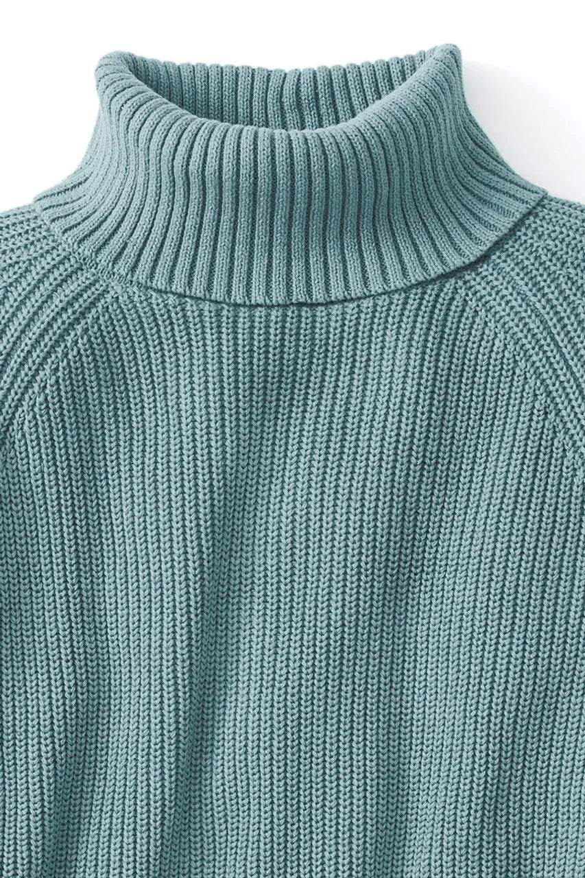 Shaker Turtleneck Tunic