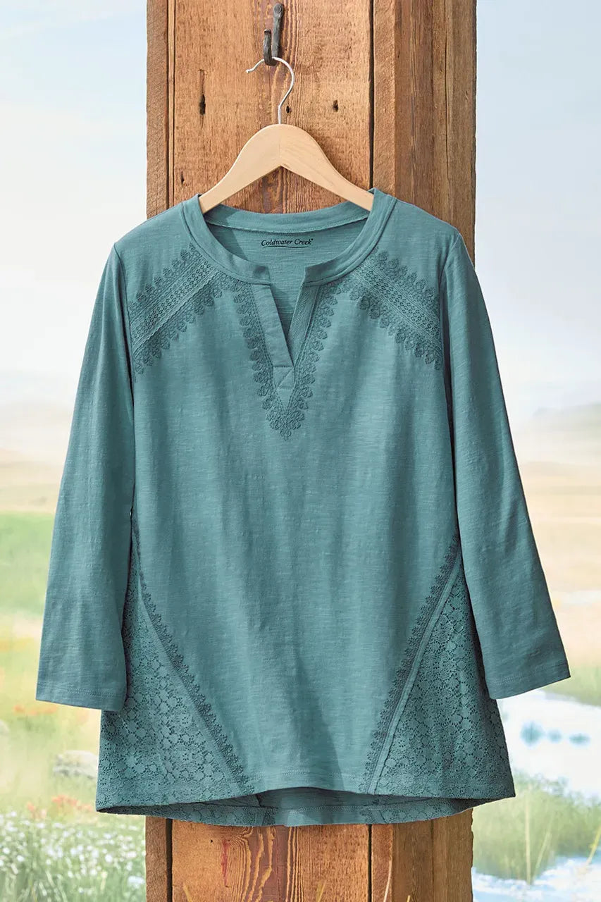 Ridgeway Embroidered Top