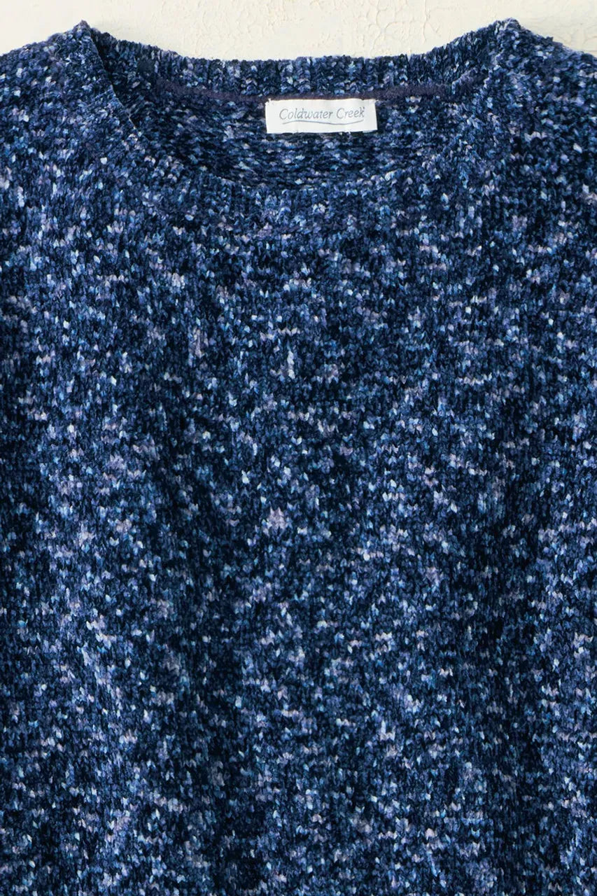 Color Twist Chenille Sweater