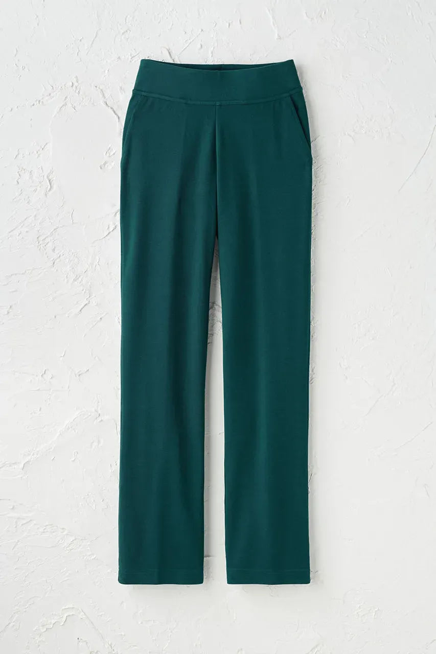 Endless Comfort Straight Leg Pants with Pockets