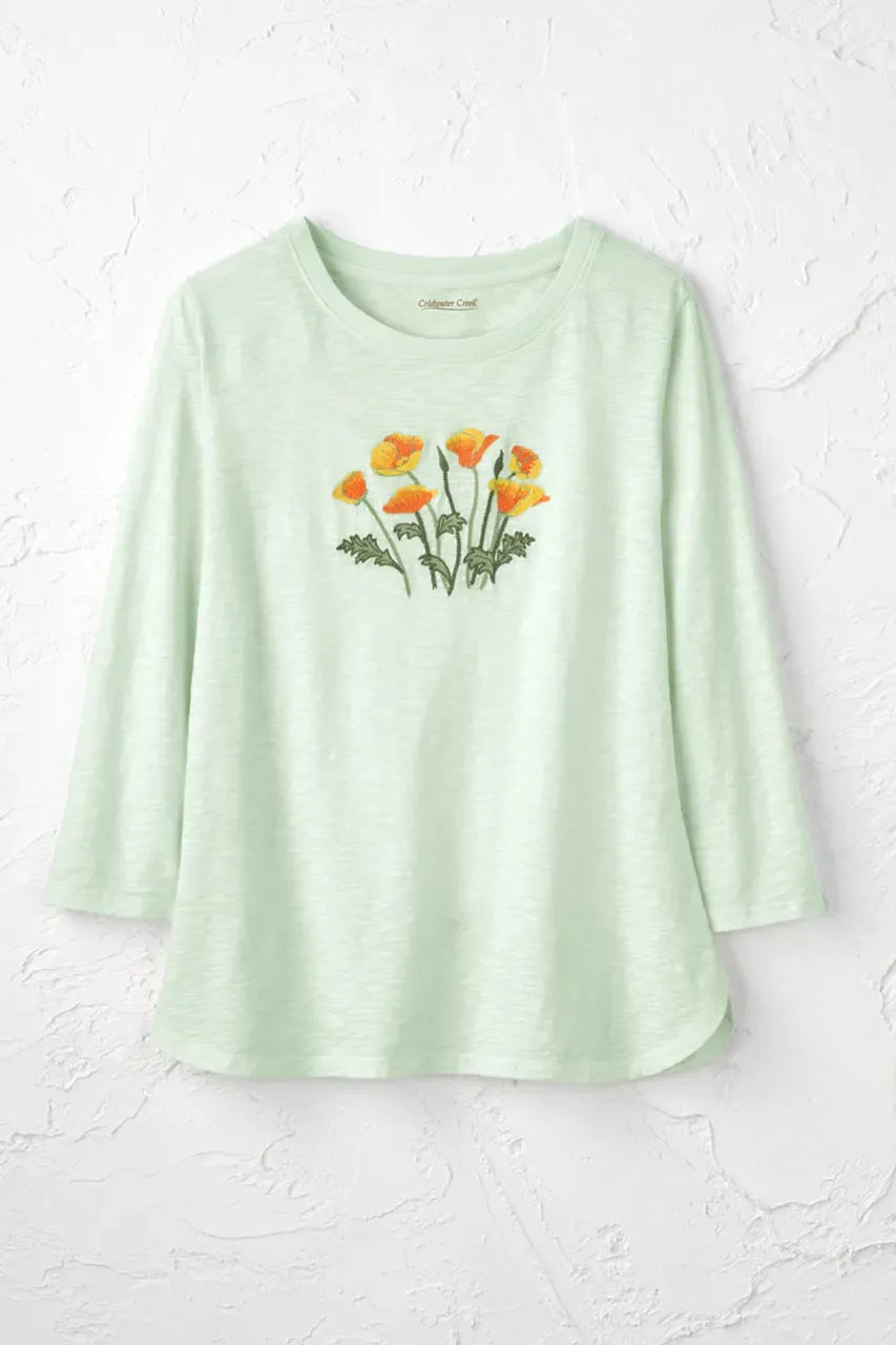 Golden Poppy Tee