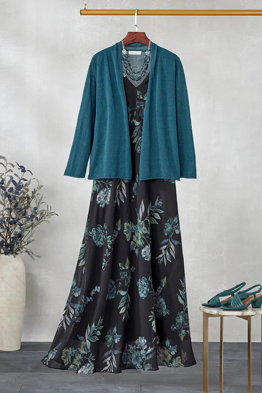 Cassia Flora Maxi Dress